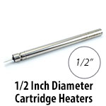 1/2 Inch Diameter Cartridge Heaters