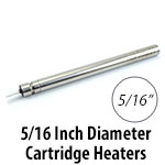 5/16 Inch Diameter Cartridge Heaters