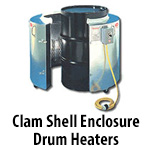 Clam Shell Drum Heaters