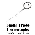 Bendable Probe Thermocouples