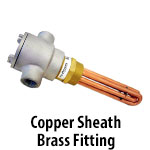 Copper Sheath Basin Heaters