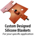 Custom Silicone Rubber Heating Blankets