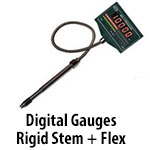 Digital Gauge - Rigid Stem + Flex