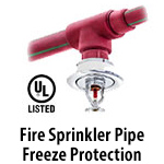 Fire Sprinkler Pipe Freeze Protection