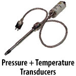 Transducers w/Pressure + Temperature