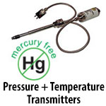Mercury Free - Pressure + Temperature