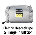 Heated Pipe & Flange Insulation