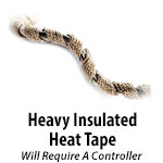 Heavy Insulated Heat Tape