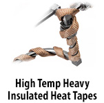 High Temperature Heavy Insulated Heating Tape