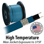 High Temp (Outer jacket rated to 375F)