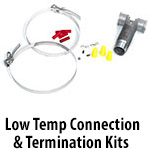 Low Temp Self-regulating Heat Trace Cable Connection Kits - FM Approved