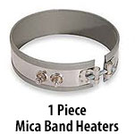 1 Piece Mica Band Heaters