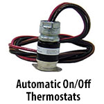 Automatic On/Off Thermostats