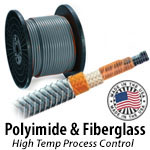 Polyimide and Fiberglass - Constant Wattage Heat Trace Cable