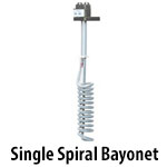 Single Spiral Bayonet