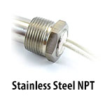 Cartridge Heater - Stainless Steel NPT
