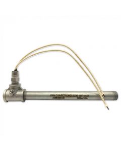 800W 120V 3/8" NPT In-Line Pipe Air Heater w/ Flex Lead Termination