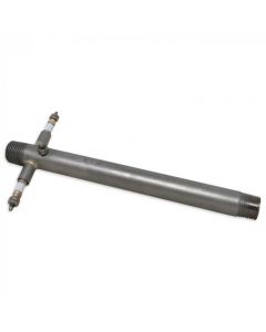 4000W 220V 1/2" NPT In-Line Pipe Air Heater w/ Feedthru Termination