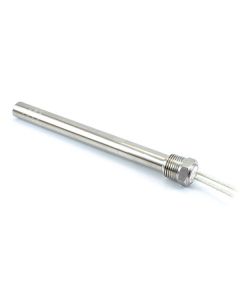 1" Insertion Cartridge Heater 55w 120v Stainless Steel NPT