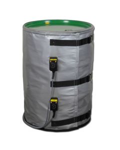 High Power Dual Zone 55 Gallon 2600w Heated Jacket - Plastic, Metal or Fiber Container