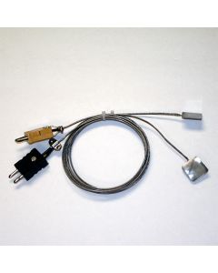 Pad Mount Type J Braided Lead Thermocouple