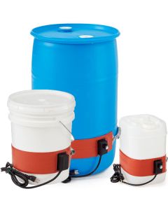 Standard Duty Silicone Rubber Poly Drum/Pail Heaters