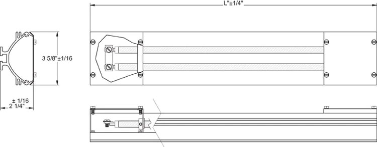 Radiant heater sizing chart