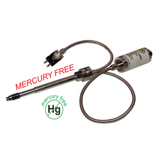 Mercury Free Pressure + Temp 1500psi 6" stem + 18" flex