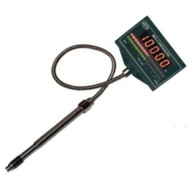 Digital Gauge w/6" Stem + 30" Flex 10,000psi 4-20mA