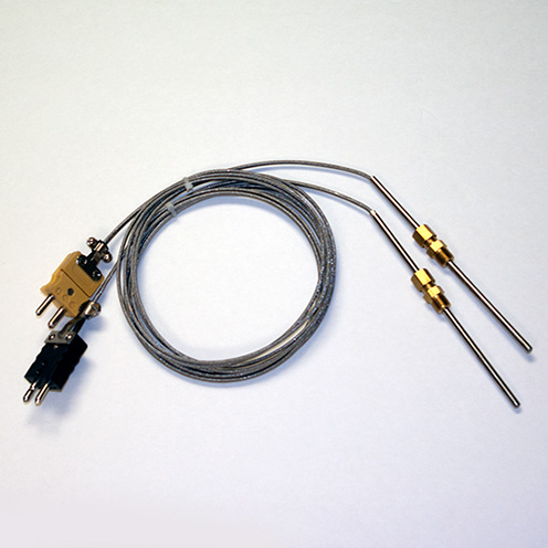 Fixed Probe Type K Braided Lead Thermocouple