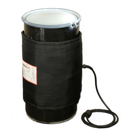 Standard 30 Gallon 450w Heated Jacket - Plastic, Metal or Fiber Container