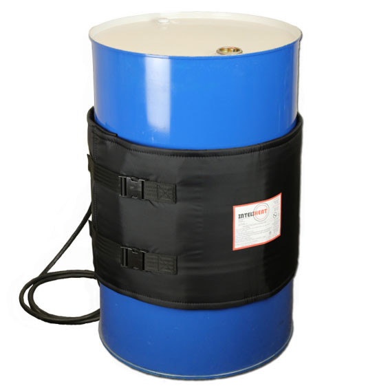 Standard 55 Gallon 600w Heated Jacket - Plastic, Metal or Fiber Container