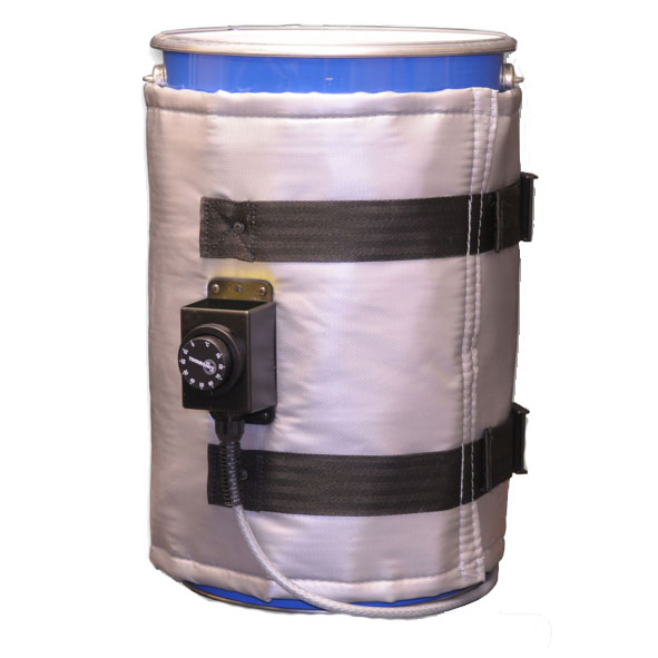 High Power 5 Gallon 500w Heated Jacket - Plastic, Metal or Fiber Container