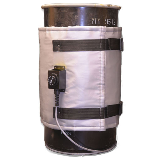 High Power 15 Gallon 700w Heated Jacket - Plastic, Metal or Fiber Container