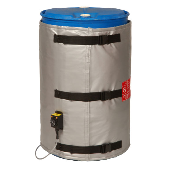 High Power 55 Gallon 1450w Heated Jacket - Plastic, Metal or Fiber Container