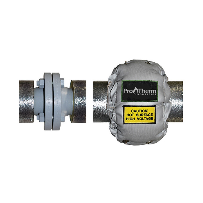 36" x 18" Removable Flange Insulation Jacket - Image 4