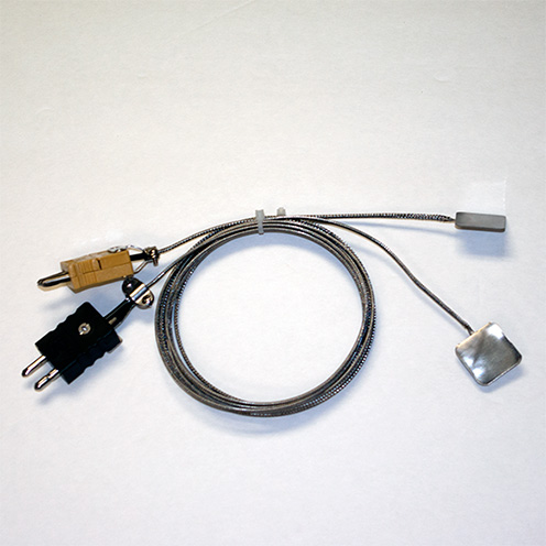 Pad Mount Type K Braided Lead Thermocouple