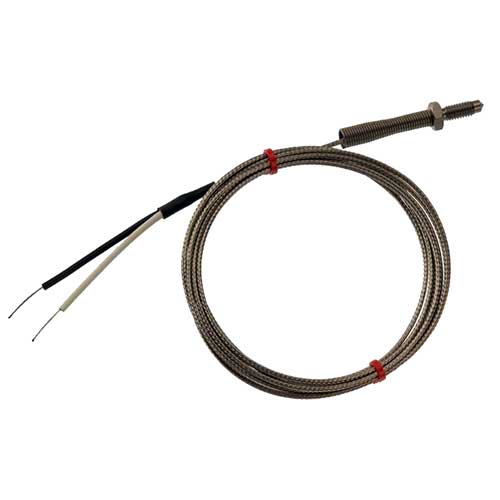 Shallow Nozzle Thermocouple 72" Lead Type K