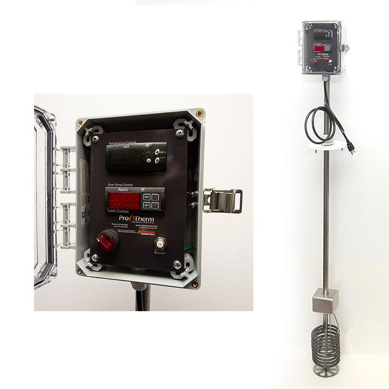 Constant Wattage Straight Immersion Tote Heater