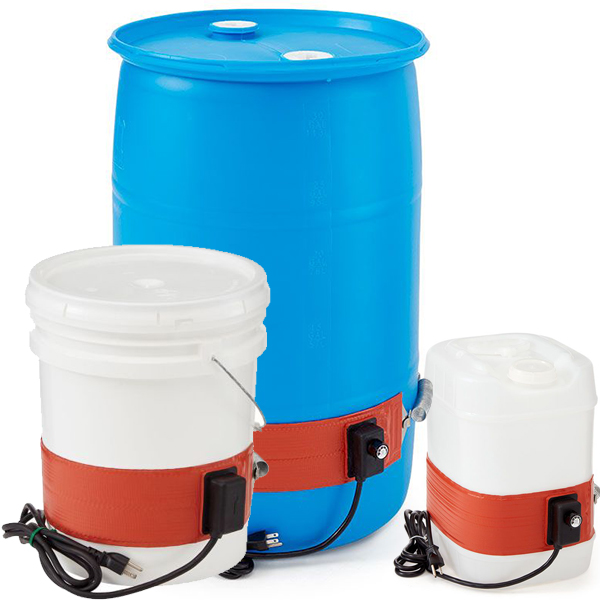 Extra Heavy Duty Silicone Rubber Poly Drum/Pail Heaters