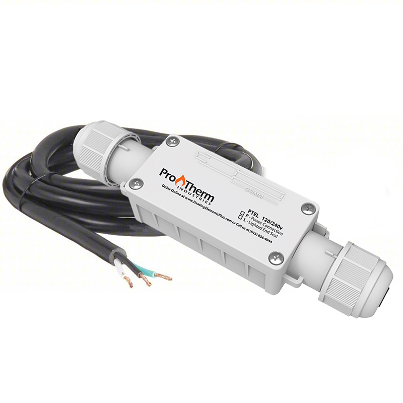 Heat Trace Power Connection Kit With Cord